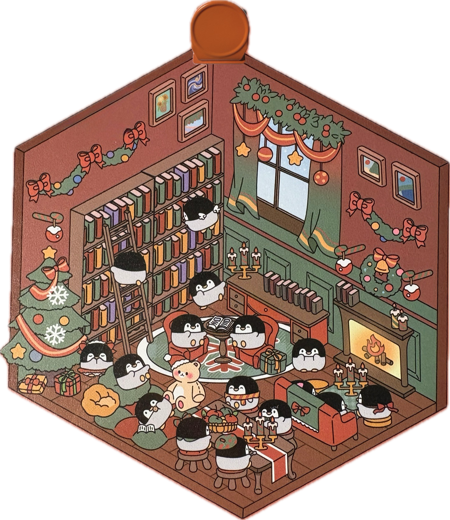 DIY 3D Scene Sticker - Halloween Holiday Theme