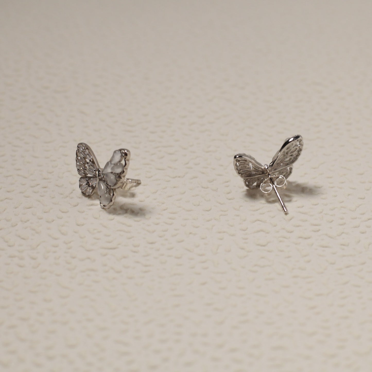 Sterling Silver Butterfly Earrings