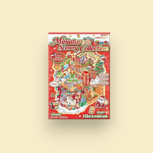 Scene Sticker Book Christmas Theme Small Size