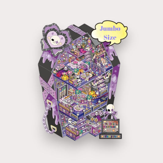 Ghost Hotel DIY 3D Scene Sticker