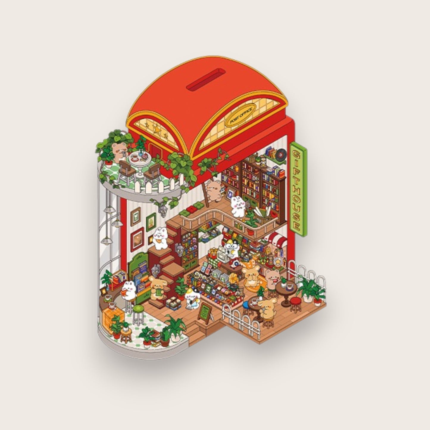 Gifthouse DIY 3D Scene Sticker