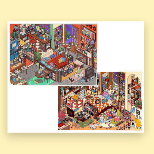 Girl Studio Series Scene Sticker