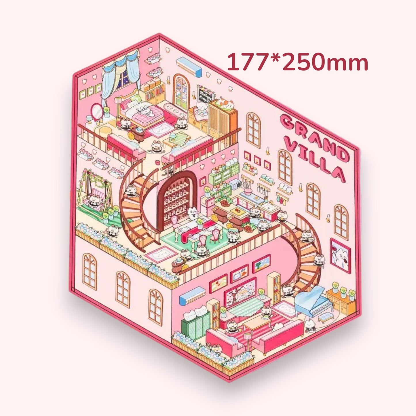 3-Storey Building Series Scene Sticker
