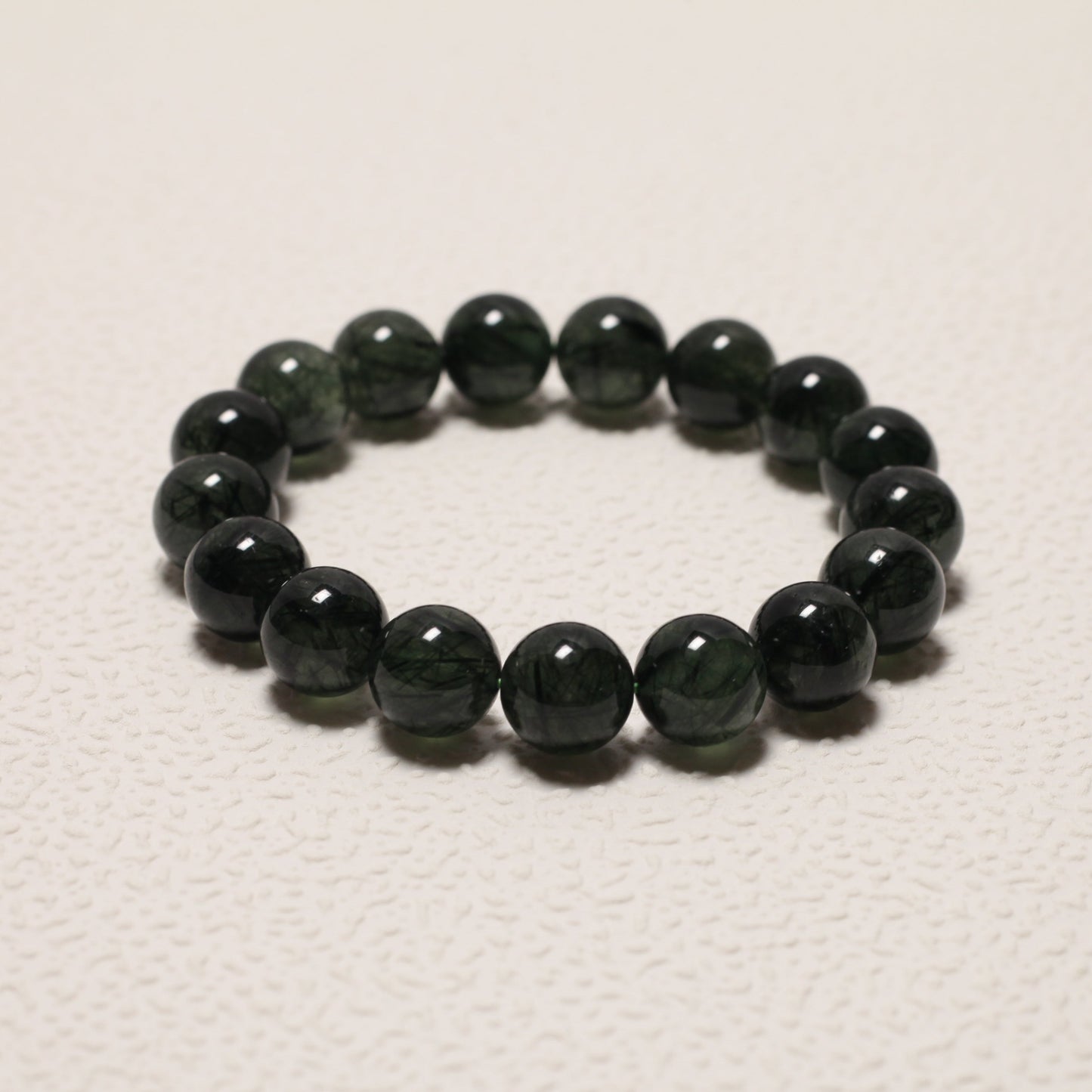 Green Rabbit Hair Bracelet