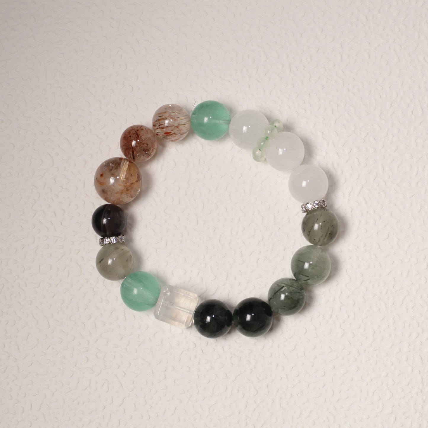 Greenery Bead Mix Bracelet