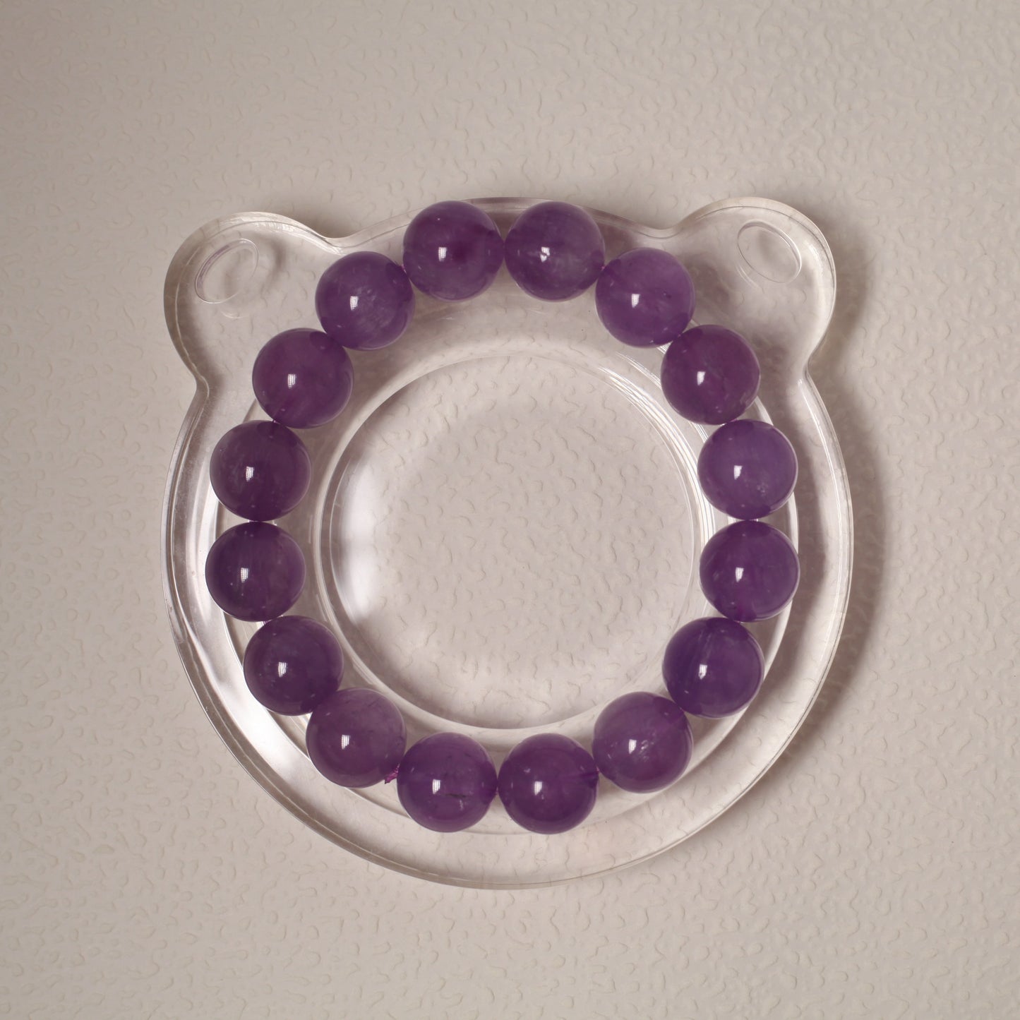 Natural Dreamy Threaded Lavender Quartz Bracelet
