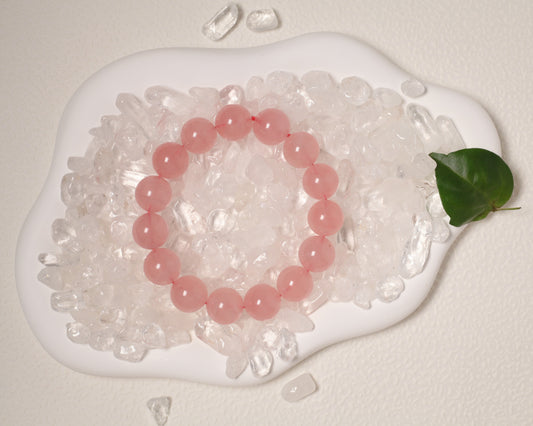 Natural Rose Quartz Bracelet