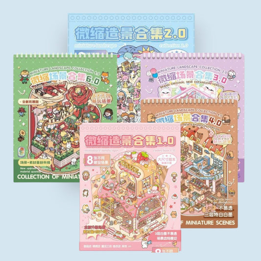 Scene Sticker Book Large Size