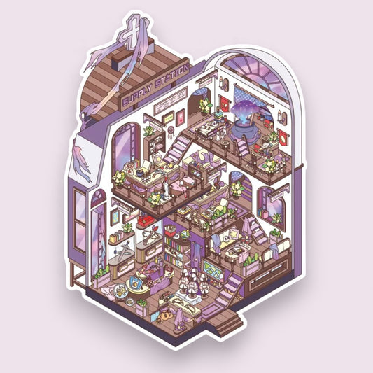 Supply Station DIY 3D Scene Sticker