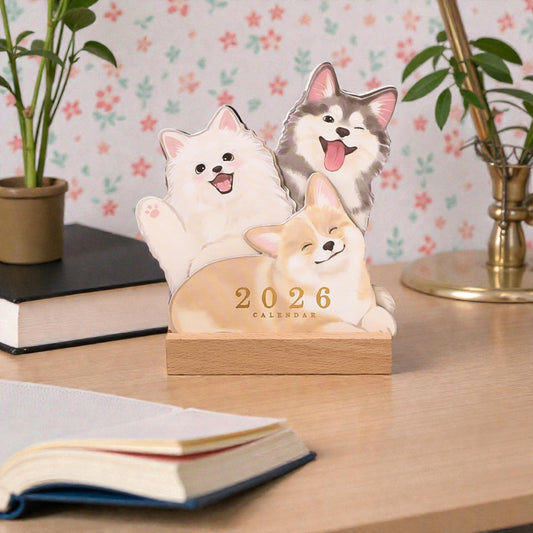 Cute Puppy Mini Calendar