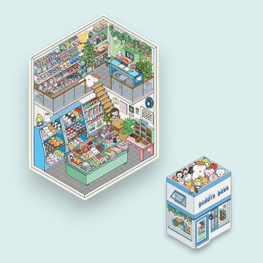 Toy Cottage DIY 3D Scene Sticker