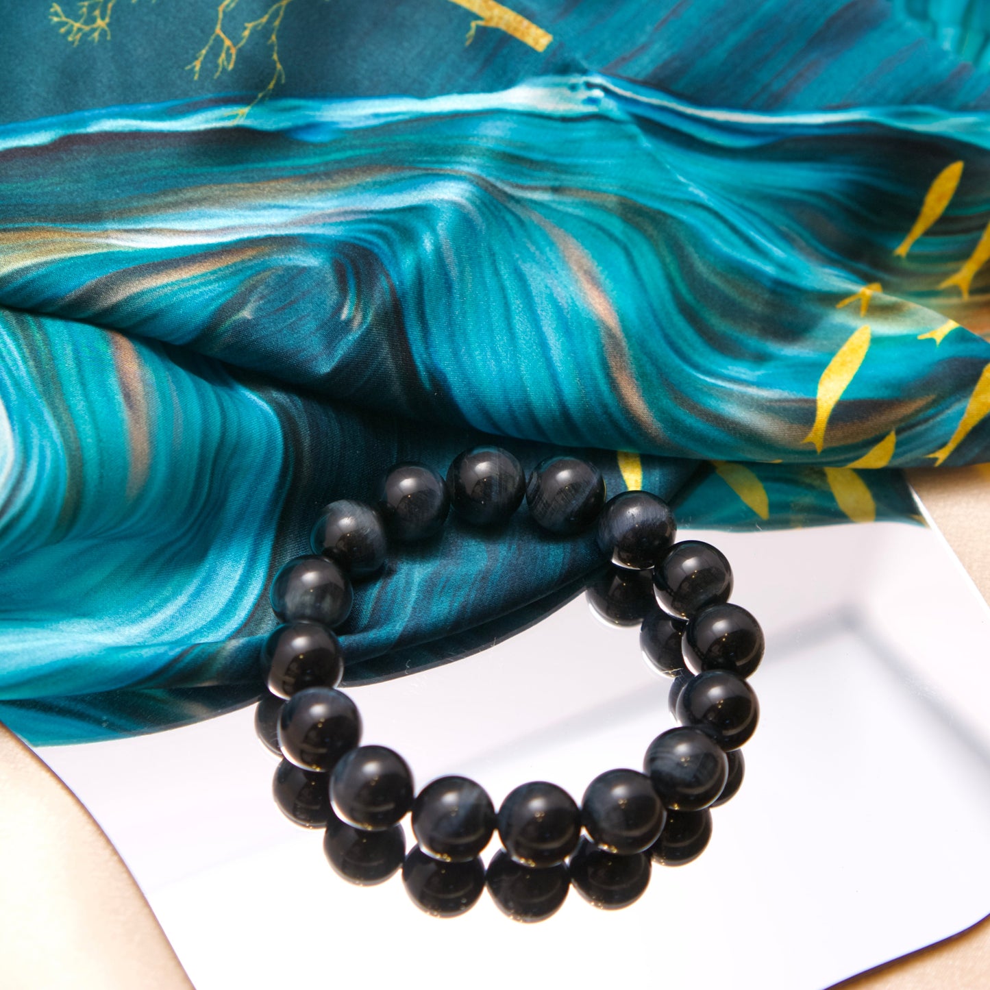 Blue Tiger Eye Bracelet